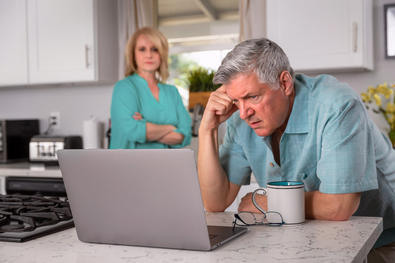 Dental Implant Patient Struggling With His Bills